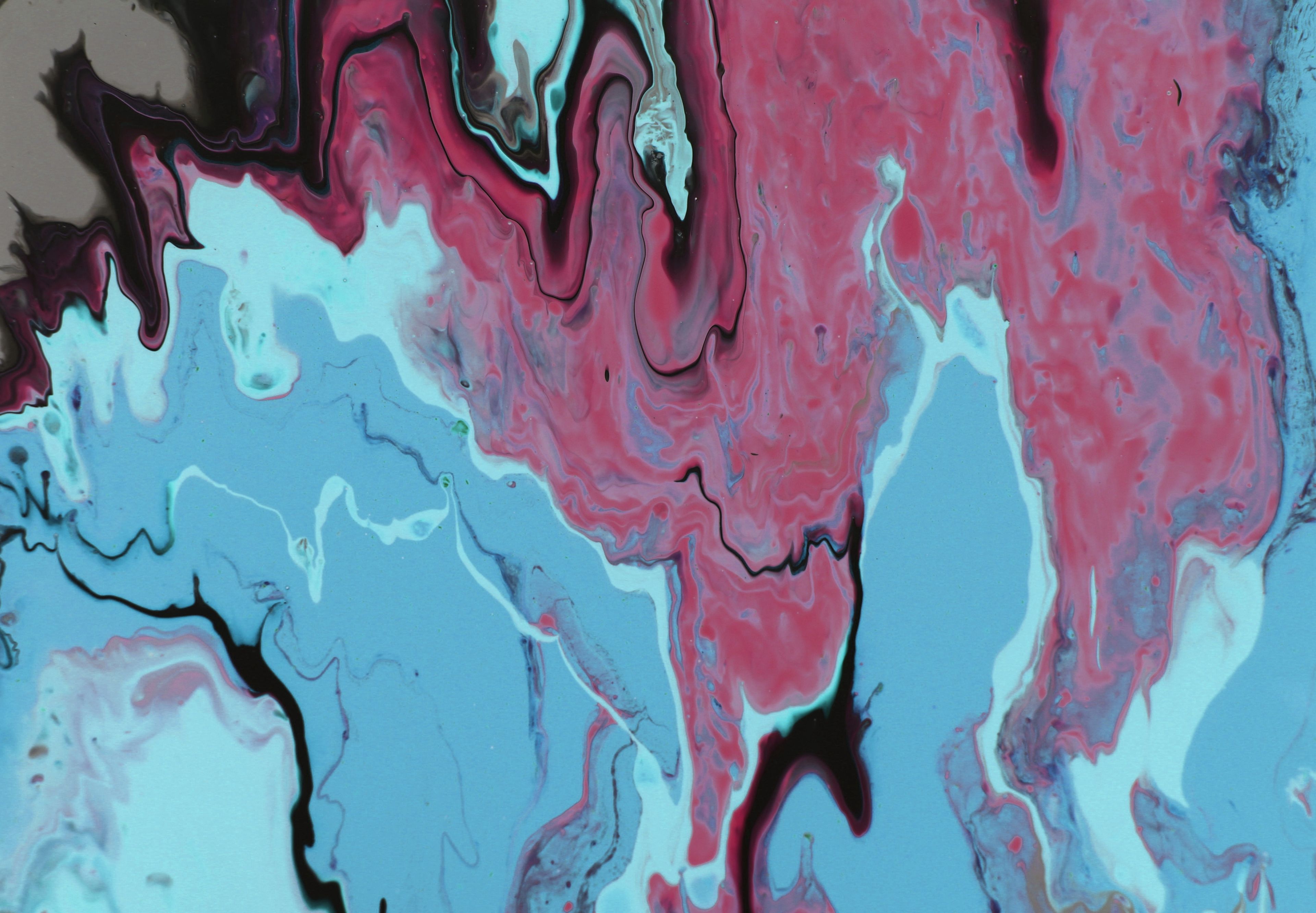 Blue abstract